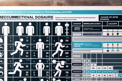 Recommended dosages of metenolone acetate for professional athletes