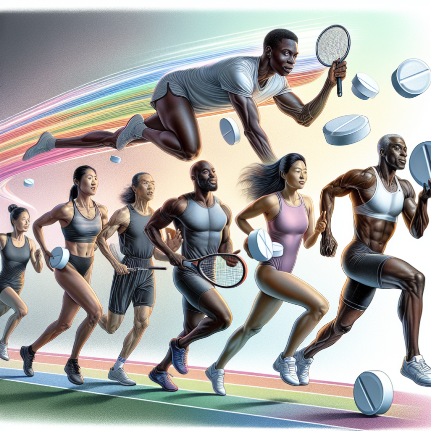Therapeutic use of metenolone acetate in athletes