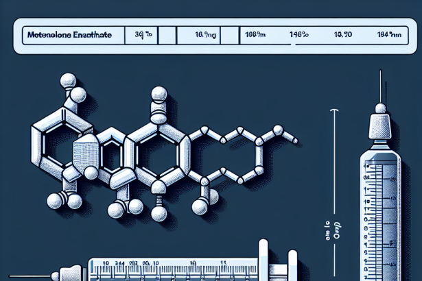 Injectable metenolone enanthate: optimal dosage for athletes