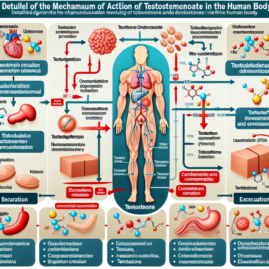 Mechanism of action of testosterone undecanoate in the human body