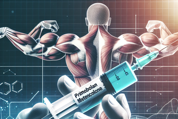 Muscle recovery aid: primobolan (metenolone) injection potential