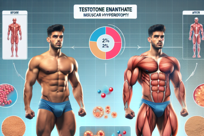Testosterone enanthate's effect on muscle hypertrophy in athletes