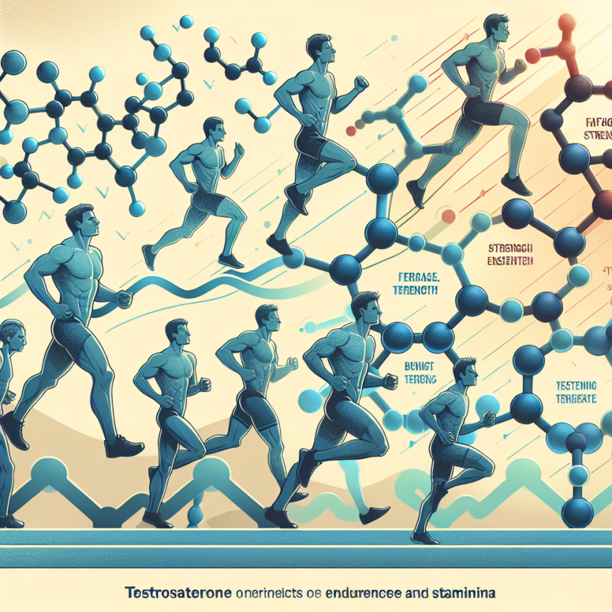 The effects of testosterone on endurance and athletes' stamina