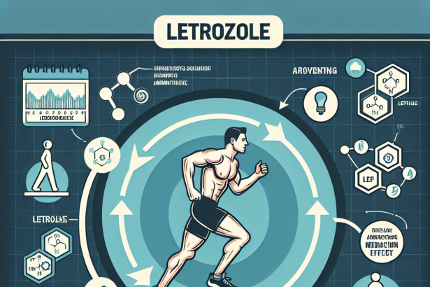 Letrozole's role in preventing aromatization in athletes