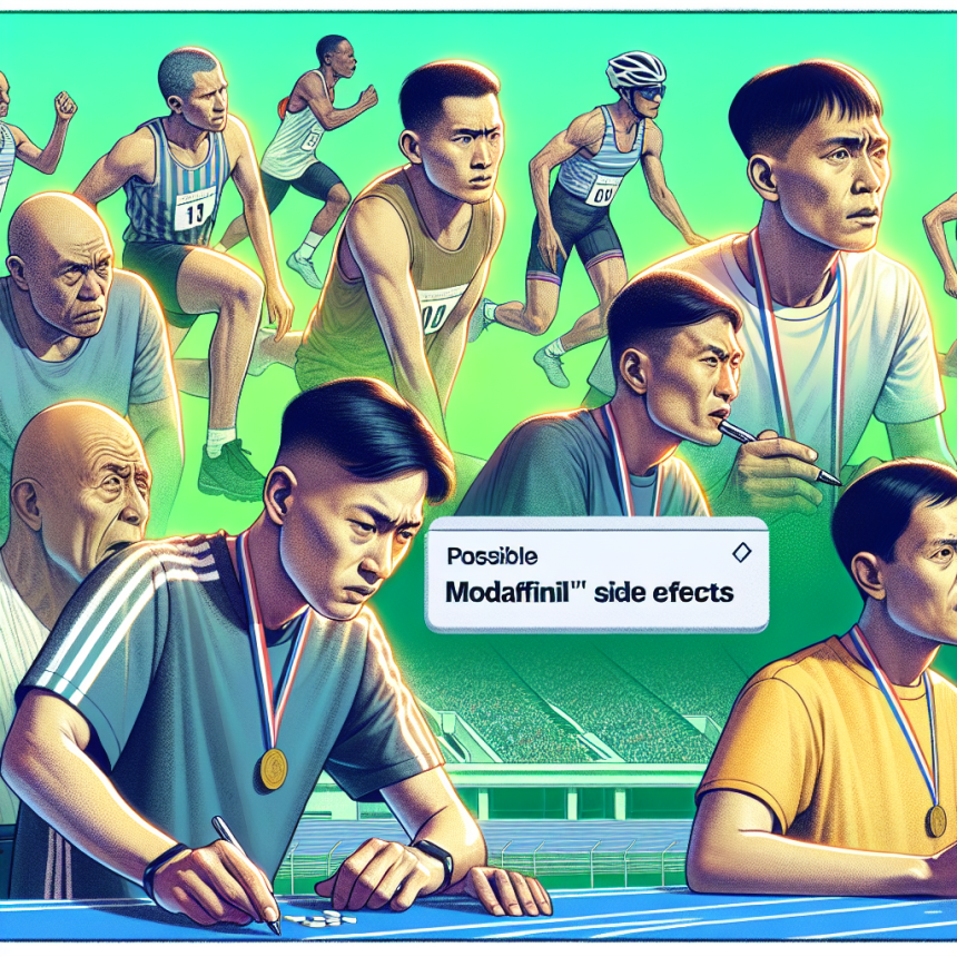 Modafinil (provigil) side effects in the sports context