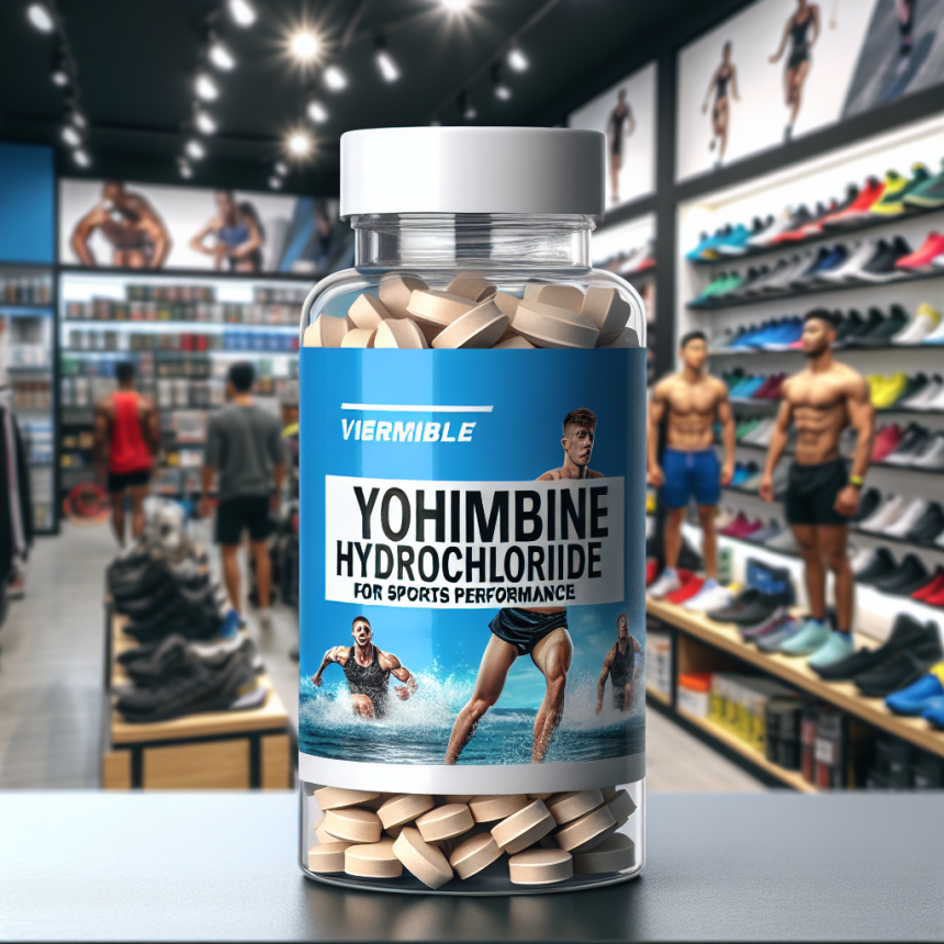 Versatile yohimbine hydrochloride supplement for sports performance