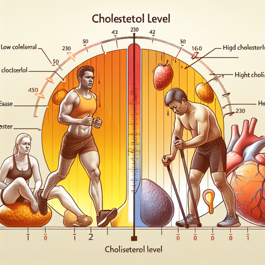 Impact of cholesterol levels on recovery ability after physical exertion