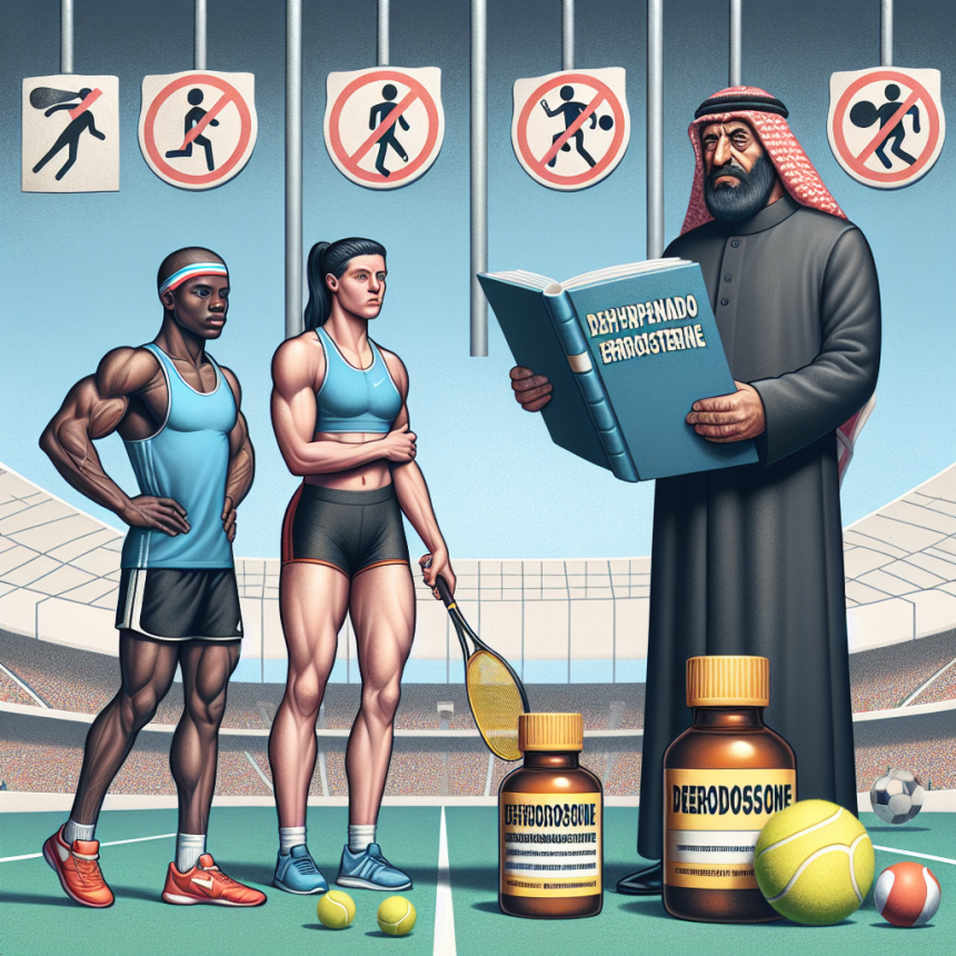 Regulating the use of dehydroepiandrosterone in sports