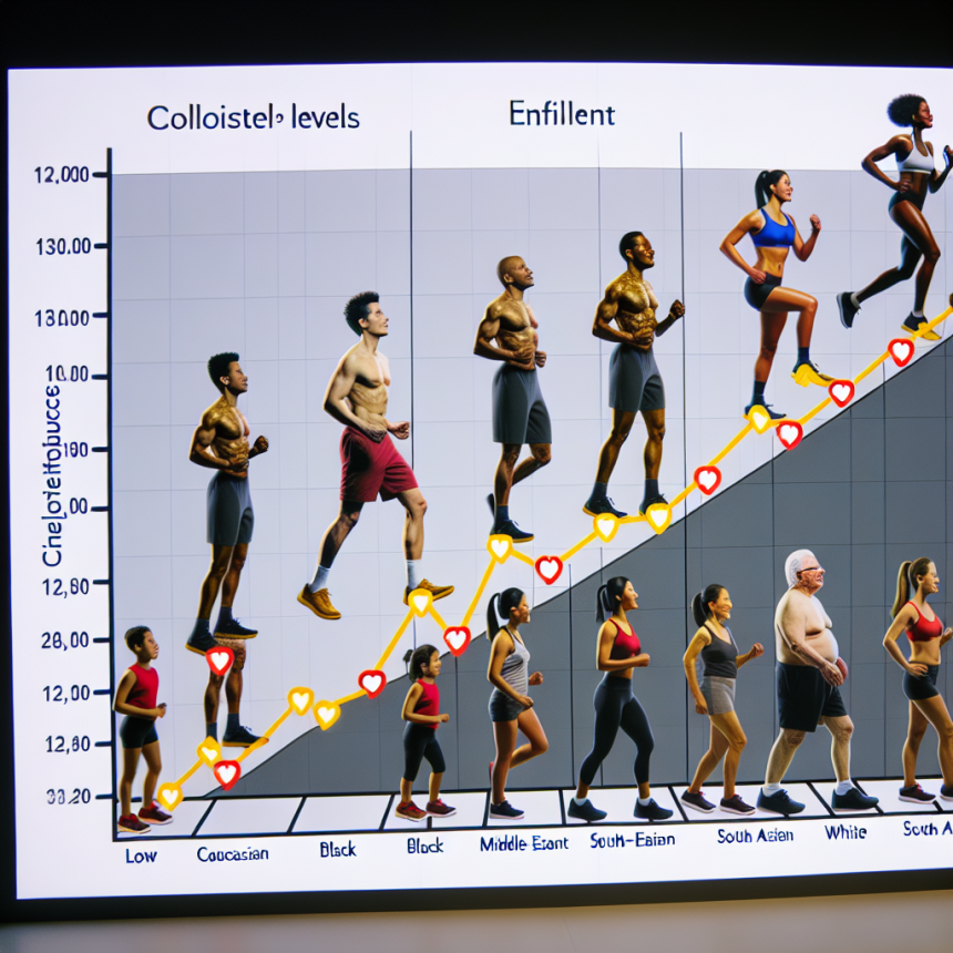 The relationship between cholesterol levels and physical endurance