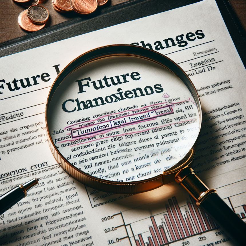 Future legal changes expected for tamoxifene