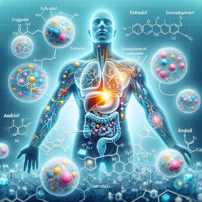 Estradiol management during andriol use